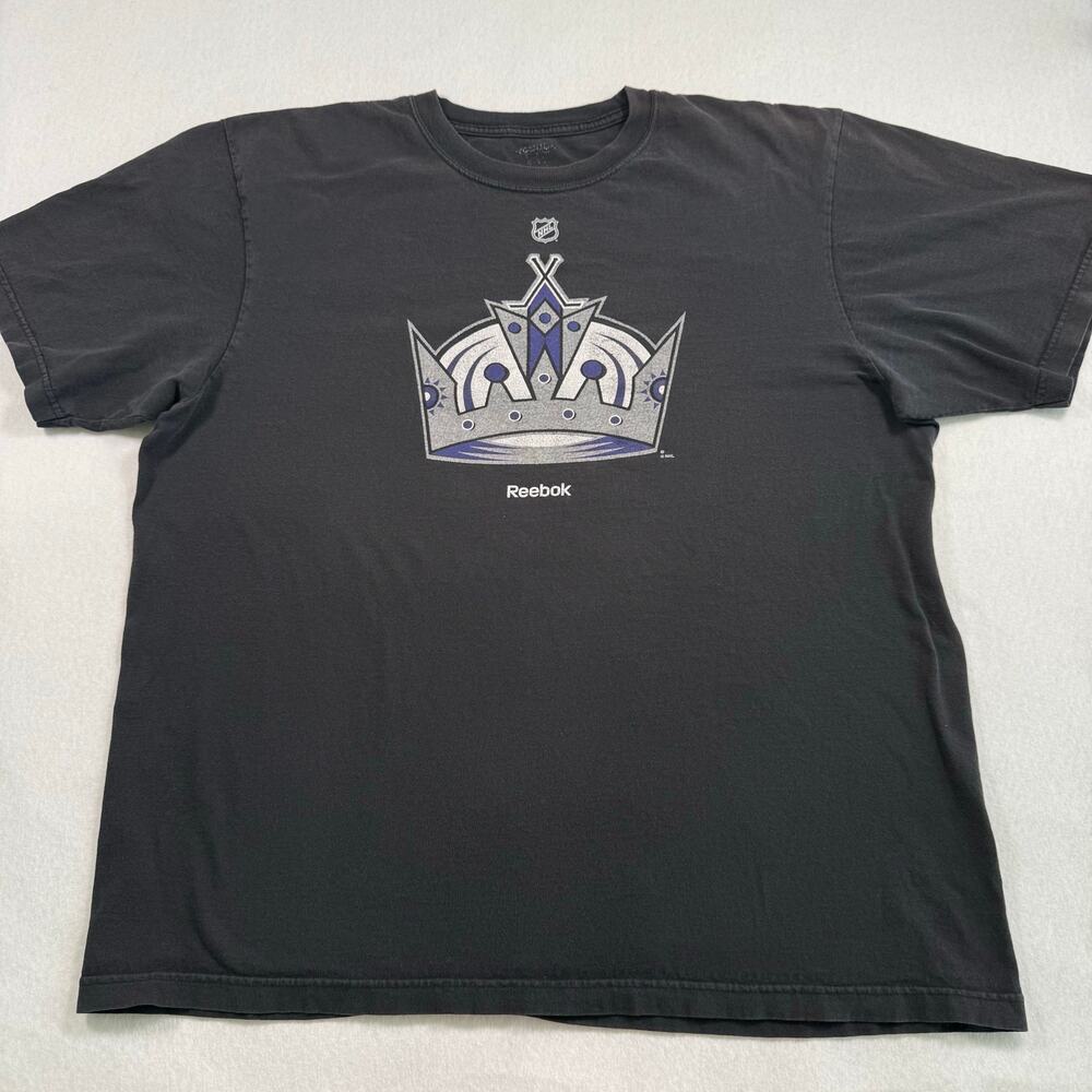 Reebok black Los Angeles Kings‎ Hockey T-shirt size XL